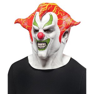 Rubies Men's Halloween Horror Nights Jack the Clown Overhead Latex Mask- One Size Fits Most - 1 of 3
