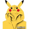Seven Times Six Pokemon Zip Up Hoodie Boy's Pikachu Electric Type 3D Ears Sweatshirt Yellow - 4 of 4