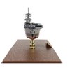 British HMS Invincible R05 Aircraft Carrier Full-Hull Ed "Falklands War" British Royal Navy 1/700 Die Cast Model by Metal Proud - 4 of 4
