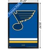 Trends International NHL St. Louis Blues - Logo 21 Framed Wall Poster Prints - 3 of 4