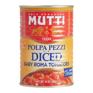 Mutti Diced Baby Roma Tomatoes 17 oz 2 ea - 1 of 2