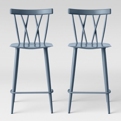 blue bar stools target