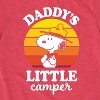 Boys' - Peanuts - Daddy's Little Camper Short Sleeve Graphic T-Shirt - 2 of 4