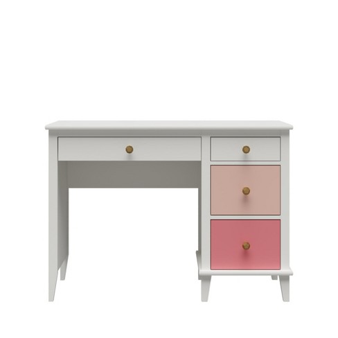 Little Seeds Monarch Hill Poppy Kids Desk With 2 Sets Of Knobs Pink Target