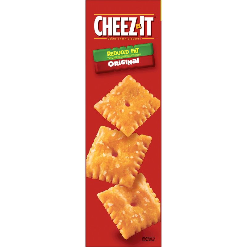 Cheez-It Reduced Fat Original Baked Snack Crackers - 19oz, 6 of 12