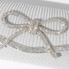 Paaaawaters Bow Evening Bag Sparkly Clutch Purses for Women Wedding Glitter Rhinestone Party Prom Purse Dressy Clutch Bags - 4 of 4