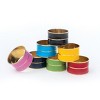 C&F Home Enamel Azure Easter Celebration Blue & Gold Handcrafted Napkin Rings, Set of 6 - 4 of 4