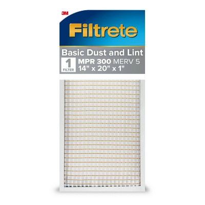 Filtrete Basic Dust and Lint Air Filter 300 MPR