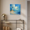 Art Remedy Lighthouse Sunrise Chic Coastal Wall Art Framed - 2 of 4