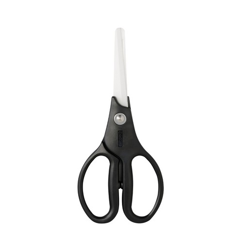 Stainless Steel Kitchen Shears With Soft Grip Dark Gray - Figmint