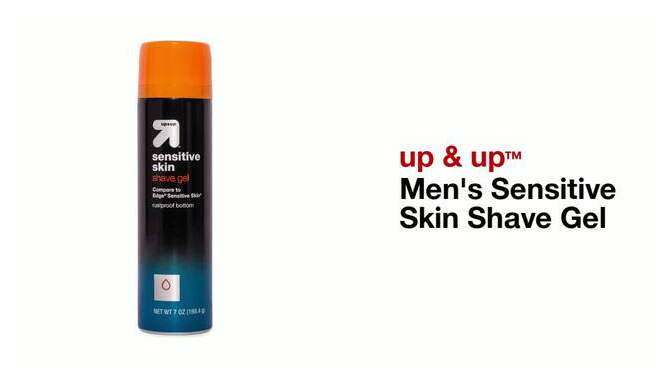Men's Sensitive Skin Shave Gel - up & up™, 2 of 5, play video