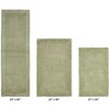 Edge Bath Rug 100% Premium Cotton Ultra-Soft Water Absorbent Tufted Solid Reversible 3 Piece Bathroom Rug Set for Machine Washable Bathmat - 2 of 4