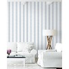 NextWall Blue Skies Beach Towel Stripe Premium Peel and Stick Wallpaper - 4 of 4