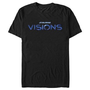 Men's Star Wars: Visions Blue Logo T-Shirt - 1 of 4