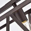 Chloe Lighting Ironclad Industrial 5 Light Oil Rubbed Bronze Island Pendant Ceiling Fixture 35" Wide - 2 of 4