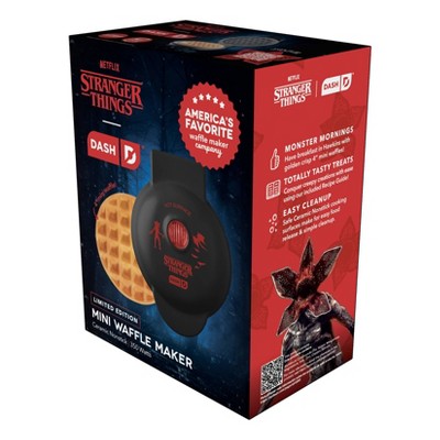 Netflix Stranger Things Dash Mini Waffle Maker ‼️has stains and possible broken or missing pieces ‼️