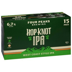 Four Peaks Hop Knot IPA Beer - 15pk/12 fl oz Cans - 1 of 4