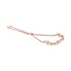 Silver Channel Set Diamond Accent Twist Bolo Bracelet - 4 of 4