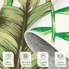 Tropical Palm Leaves Runner Rug, Washable Non-Slip, Soft Low Pile Carpet for Hallway, Kitchen, Indoor Decor - 2 of 4