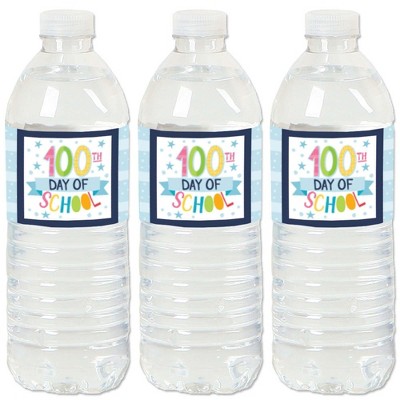 Big Dot of Happiness Happy 100th Day of School - 100 Days Party Favor Kids  Stickers - 16 Sheets - 256 Stickers