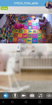 vtech 5764 smart video 5 inch hd baby monitor