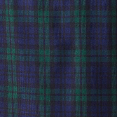 classic navy/evergreen plaid