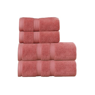 Home Weavers Elegance Essentials 550GSM 100% Cotton Zero Twist Super Absorbent Bath Towel Set