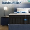ELJGET Queen/King Mattress, 12 Inch Mixed Memory Foam Mattress in a Box, Zoned Pressure Relief, Medium Firm Feel, Motion Isolation, Deep Sleep - 4 of 4