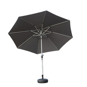 PAGED 10FT Patio Umbrella Aluminum Market Umbrella with Tilt, Crank and 8 Ribs for Garden and Poolside, Base Not Included - 1 of 4