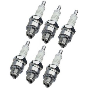Ryobi RY3714 6 Pack of Genuine OEM Replacement Spark Plugs (RCJ4) # 870174002-6PK - 1 of 1