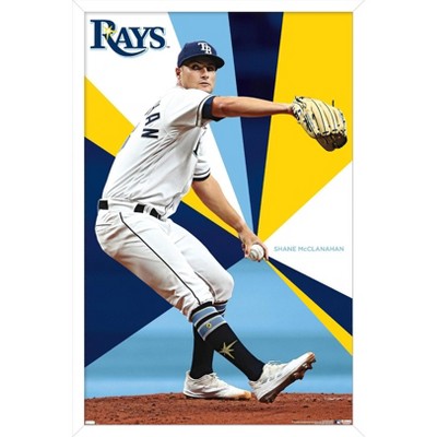 Trends International Mlb Tampa Bay Rays - Drip Helmet 22 Framed Wall Poster  Prints : Target