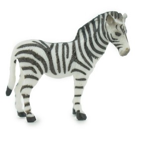 Collectible Wildlife Gifts | Zebra, African equines, Equidae, High Quality, Hand Painted, Rubber, Realistic, Model,  Toy, Gift,   2"    CH725 BB176 - 1 of 4