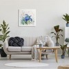 Stupell Industries Pleasant Aquatic Blue Sea Turtle Swimming Ocean Plants Canvas Wall Art - 2 of 4