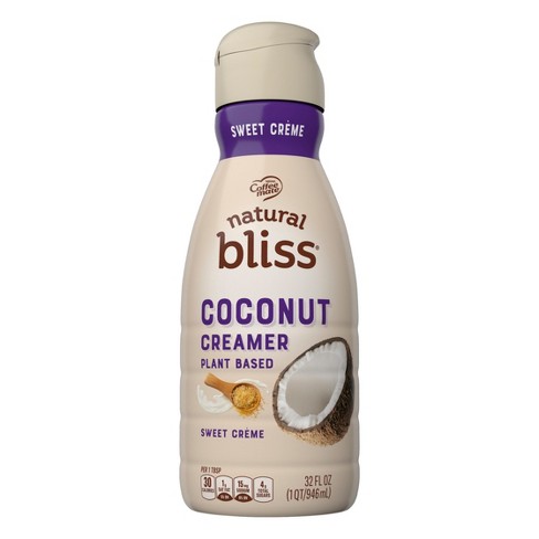 Coffee Mate Natural Bliss Plant Based Sweet Creme Coconutmilk Creamer - 1qt  : Target