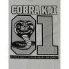 Cobra Kai 01 Strike Fast, Strike Hard, No Mercy Men's White Graphic Tee - 2 of 2