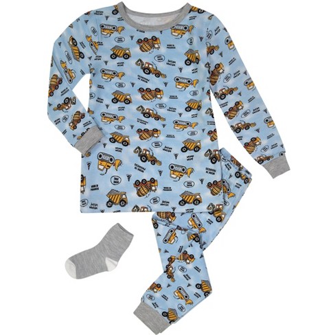 Sleep On It Infant Boys 2-Piece Super Soft Jersey Snug-Fit Pajama