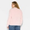Wicked x Katie Kime Women's Logo Graphic Cardigan - Light Pink - 3 of 3