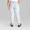 Women's Super-high Rise Tapered Jeans - Wild Fable™ Light Wash 20