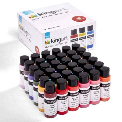 36pc Acrylic Paint Set - Kingart