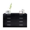 KTMBDW Modern 8 Drawers Dresser for Bedroom, Wooden Dresser Chest of Drawers for Living Room, Bedroom - 4 of 4