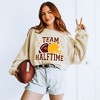 Simply Sage Market Women's Graphic Sweatshirt Team Halftime Distressed - Maroon - 2 of 4
