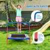 Costway 36" Kids Square Trampoline Indoor Outdoor Rebounder W/Foam Handrail Alphabet Pad - 3 of 4
