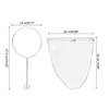Unique Bargains Stainless Steel Reinforced Frame Sturdy Handle Nylon Mesh Strainer Bag 2 Sets - 2 of 4