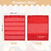 Unique Bargains Magnetic Wall Hanging Small Double-Sided Classroom Pocket Chart - 2 of 4
