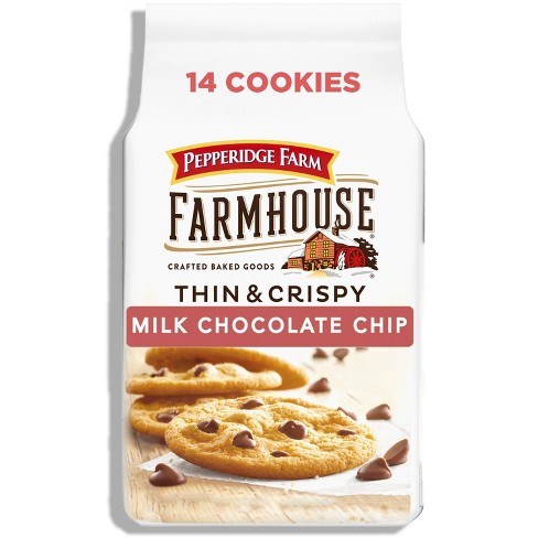 Pepperidge Farm Farmhouse Thin & Crispy Milk Chocolate Chip Cookies - 6.9oz - image 1 of 4