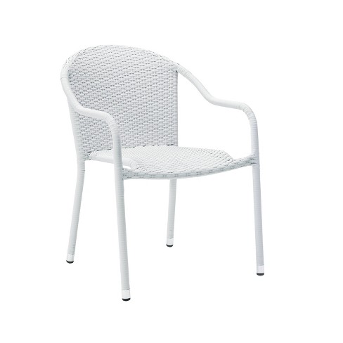 White resin best sale wicker chairs