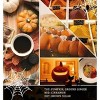 Halloween Decor Indoor-Halloween Gifts Candles for Women with LED Pumpkin Face,Fall Candles with Pumpkin Spice Scent Over 40 Hours of Burn Time - 3 of 3