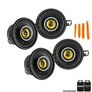 Kicker 46CSC354 - Two Pairs Of CS-Series CSC35 3.5-Inch (89mm) Coaxial Speakers, 4-Ohm (2 Pairs) - 1 of 4