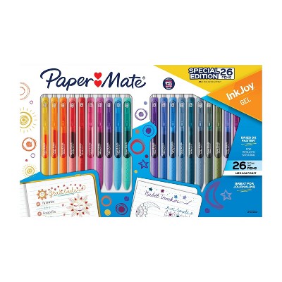 Paper Mate Inkjoy 22pk Gel Pens 0.7mm Medium Tip Multicolored : Target