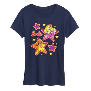 Women's - Barbie - Superstar 70S Barbie Short Sleeve Graphic T-Shirt - 1 of 4